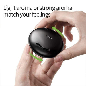 Baseus Metal Car Air Freshener Perfume Auto Diffuser Adjustable Aromatherapy Solid Air Outlet Dashboard Perfume Fragrance
