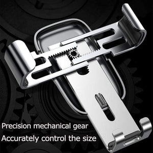 Baseus Metal Car Phone Mount Holder For iPhone Samsung Foldable Gravity Mobile Phone Holder for Dashboard Paste Car Holder Stand