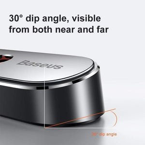 Baseus Metal Car Temporary Parking Card Hideable  Phone Telephone Number Plate & Luminious Numbers at Night Car Accessories