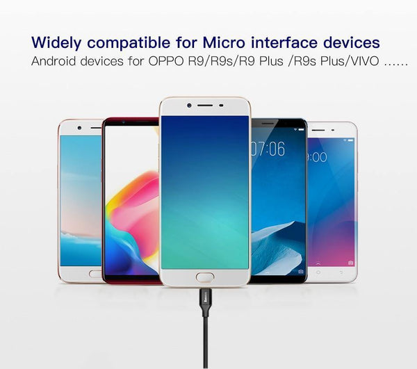 Planet Gates Baseus Micro USB Cable Fast Charging Data Charge Cord Microusb Charger Cable For Samsung Xiaomi Redmi Android Mobile Phone Cable