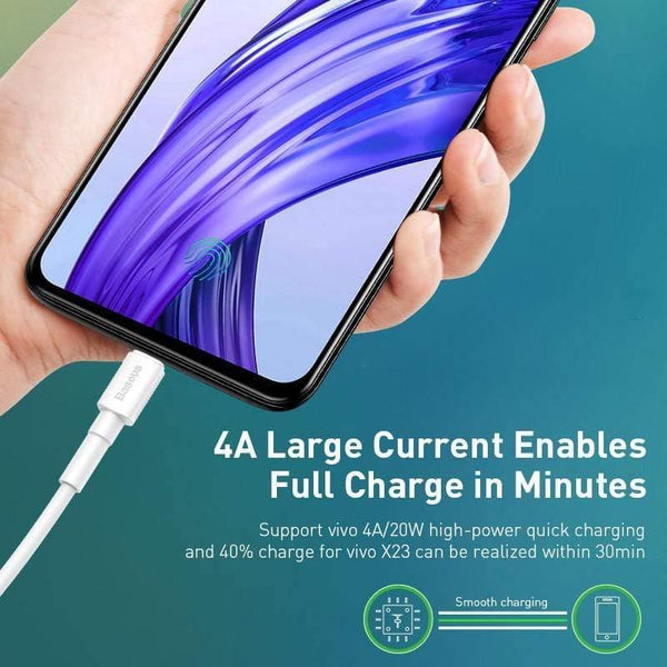 Baseus Micro USB Cable for OPPO 4A VOOC Fast Charging Cable Micro USB Charger Cable for Samsung Note 4 Xiaomi Pixel 2 Data Cord