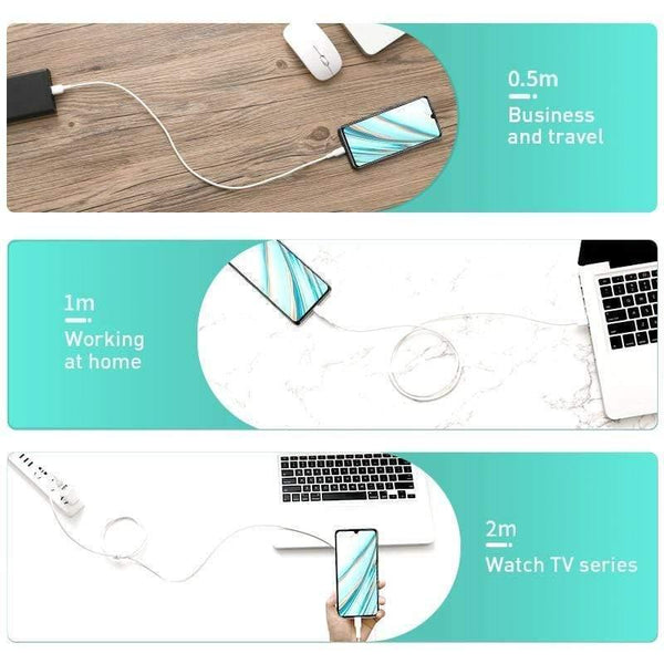 Baseus Micro USB Cable for OPPO 4A VOOC Fast Charging Cable Micro USB Charger Cable for Samsung Note 4 Xiaomi Pixel 2 Data Cord