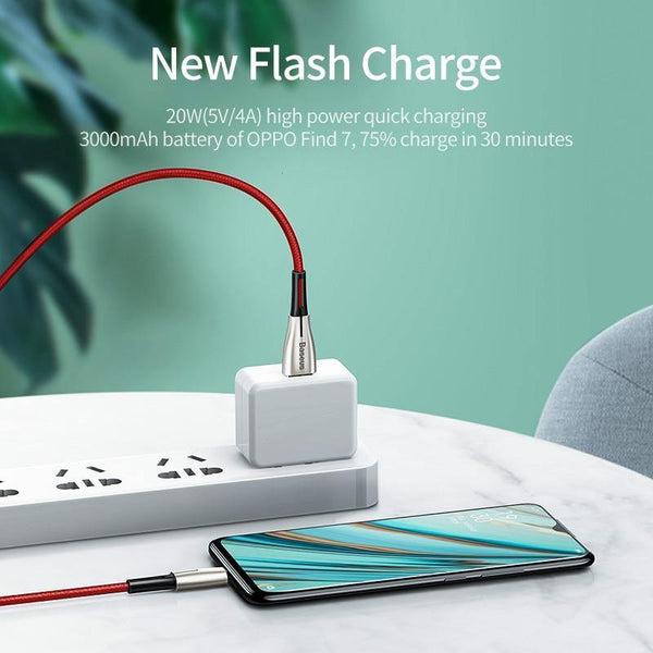 Baseus Micro USB Cable for OPPO 4A VOOC Fast Charging Cable Micro USB Charger Cable for Samsung Xiaomi Redmi Note 4 5 Data Wire