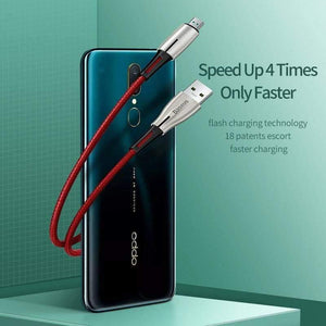 Baseus Micro USB Cable for OPPO 4A VOOC Fast Charging Cable Micro USB Charger Cable for Samsung Xiaomi Redmi Note 4 5 Data Wire
