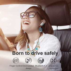 Planet Gates Baseus Mini Bluetooth Earphone Hands-free Wireless Bluetooth Headset Headphone with Mic 4.1 Ear Hook Earbuds Earpieces For Phone