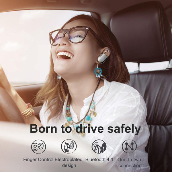 Planet Gates Baseus Mini Bluetooth Earphone Hands-free Wireless Bluetooth Headset Headphone with Mic 4.1 Ear Hook Earbuds Earpieces For Phone