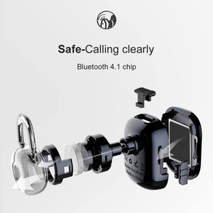Planet Gates Baseus Mini Bluetooth Earphone Hands-free Wireless Bluetooth Headset Headphone with Mic 4.1 Ear Hook Earbuds Earpieces For Phone