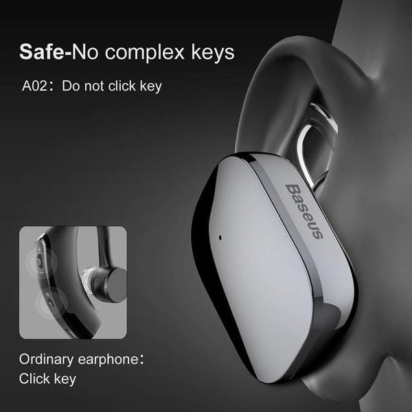 Planet Gates Baseus Mini Bluetooth Earphone Hands-free Wireless Bluetooth Headset Headphone with Mic 4.1 Ear Hook Earbuds Earpieces For Phone