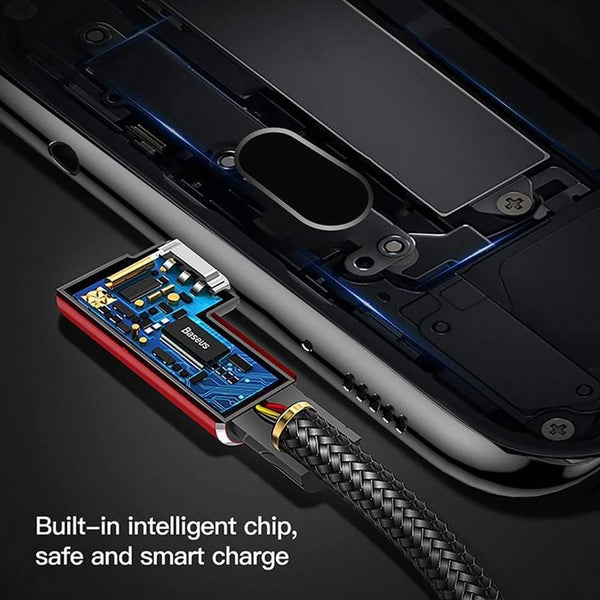 Baseus Mobile Game Reversible Micro USB Cable for Xiaomi Redmi 4X Note 4 5 Plus USB Data Cable for Samsung S6 USB Charger Cable