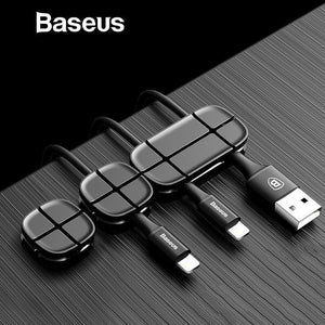 Planet Gates Baseus Mobile Phone Cable Clip For Car Desktop Tidy Charger Cable Organizer For Data Cable Digital Wire Charging Cable Winder