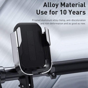 Baseus Motorcycle Phone Holder Support Moto Bicycle Rear View Mirror Handlebar Stand Mount Scooter Motor Bike Phone Holder