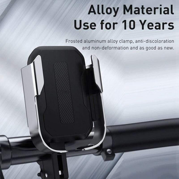 Baseus Motorcycle Phone Holder Support Moto Bicycle Rear View Mirror Handlebar Stand Mount Scooter Motor Bike Phone Holder