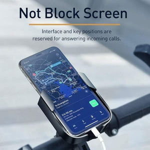 Baseus Motorcycle Phone Holder Support Moto Bicycle Rear View Mirror Handlebar Stand Mount Scooter Motor Bike Phone Holder
