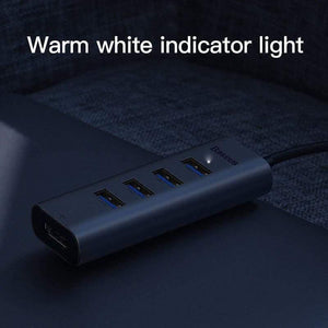 Baseus Multi USB C HUB to 3.0 USB HDMI Adapter for MacBook Pro Accessories Type C HUB RJ45 Card Reader Ethernet USB Splitter