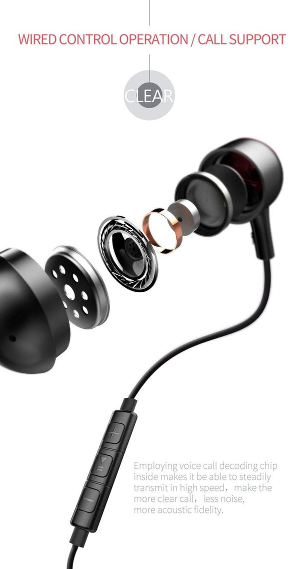 Planet Gates Baseus P02 Wired Earphone Stereo Bass Sound Headset In Ear Earphones With Mic Earpiece For iPhone X 8 7 IOS 11 10 9 8 7 kulakl k