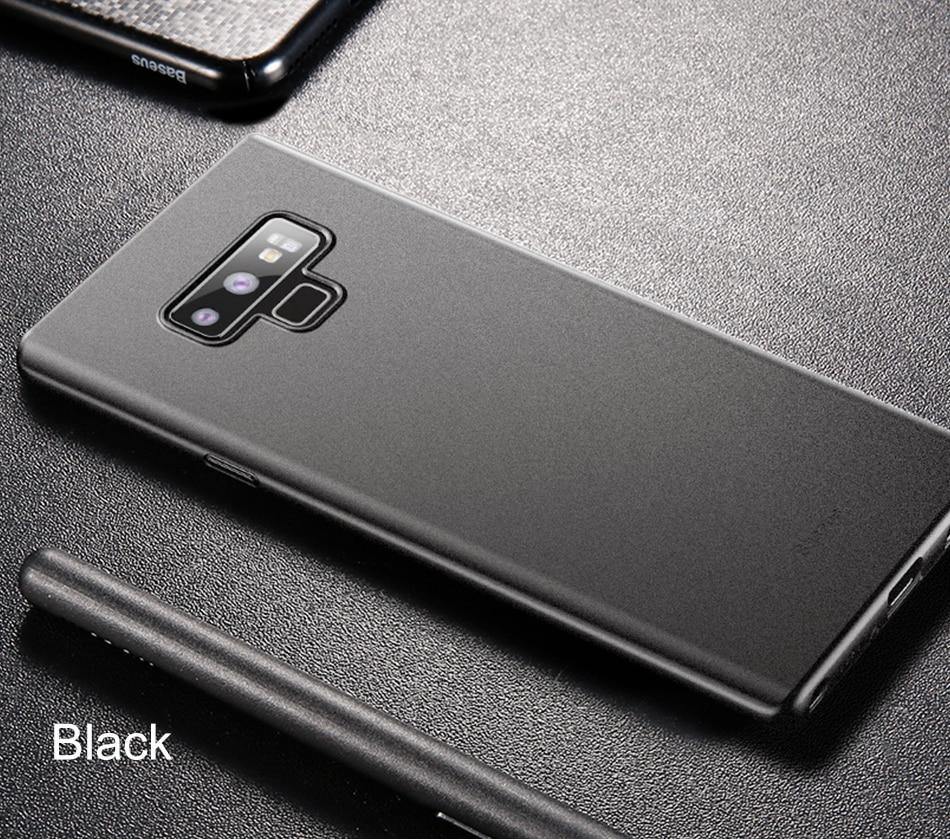 Planet Gates Transparent Black / For Galaxy Note 9 Baseus Phone Case For Samsung Galaxy Note 9 Coque Hard PP Ultra Thin Slim Case Cover For Galaxy Note9 Matte Fundas Capinhas