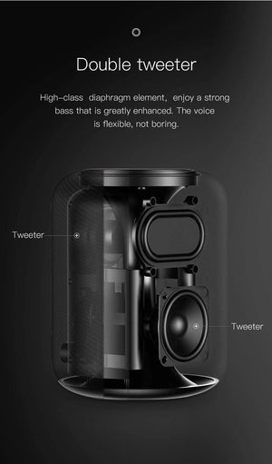 Planet Gates Baseus Portable Bluetooth Speaker With Qi Wireless Charger Fast Wireless Phone Charger Loudspeaker For iPhone X Samsung Xiaomi