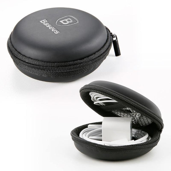 Planet Gates Baseus Portable Mobile phone accessories Storage package Mini case for Usb cable Hard Bag Earphone Box for charger SD TF Cards