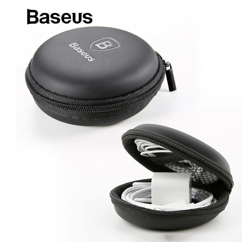 Planet Gates Baseus Portable Mobile phone accessories Storage package Mini case for Usb cable Hard Bag Earphone Box for charger SD TF Cards