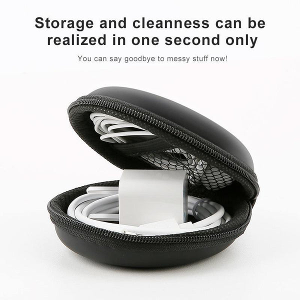 Planet Gates Baseus Portable Mobile phone accessories Storage package Mini case for Usb cable Hard Bag Earphone Box for charger SD TF Cards
