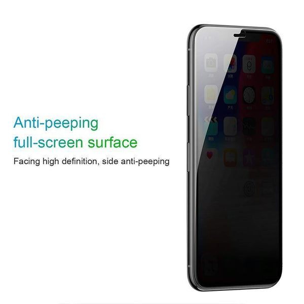 Planet Gates Baseus Privacy Protection Screen Protector For iPhone X 10 3D Full Coverage Anti Spy Tempered Glass Protective Glass For iPhoneX