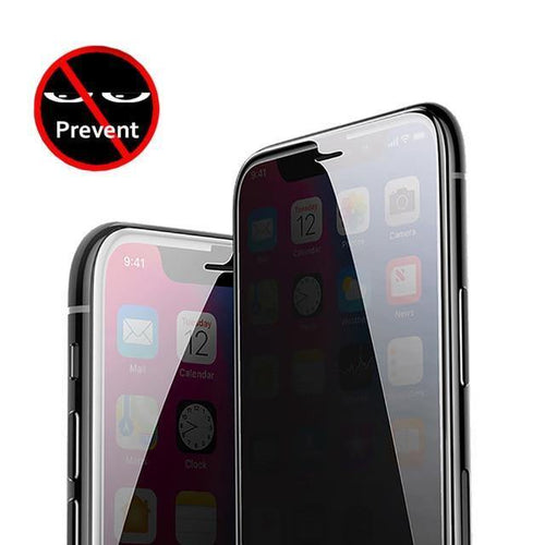 Planet Gates Baseus Privacy Protection Screen Protector For iPhone X 10 3D Full Coverage Anti Spy Tempered Glass Protective Glass For iPhoneX