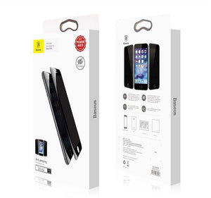 Planet Gates Baseus Privacy Screen Protector For iPhone 8 7 Plus Anti Spy Tempered Glass 3D 9H Protective Glass Soft Edge Anti Peeping Film