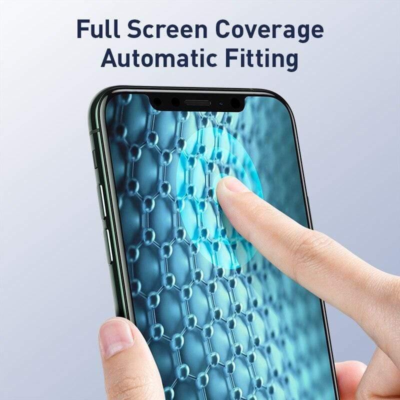 Baseus Protective Glass For iPhone 11 Pro Max Screen Protector Full Cover Composite Film For iPhone XR XS Max Tempered Glass