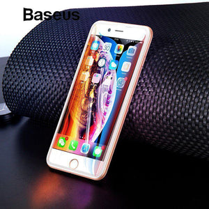 Planet Gates Baseus Protective Glass For iPhone 7 7 Plus 0.3mm Full Coverage Screen Protector For iPhone 8 8 Plus 6 6s Plus Tempered Glass