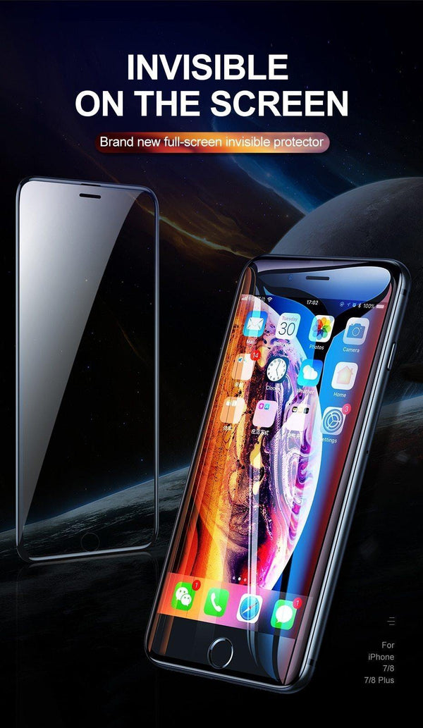 Planet Gates Baseus Protective Glass For iPhone 7 7 Plus 0.3mm Full Coverage Screen Protector For iPhone 8 8 Plus 6 6s Plus Tempered Glass