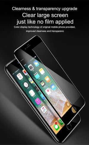 Planet Gates Baseus Protective Glass For iPhone 8 7 Plus Screen Protector 0.3mm Thin Full Coverage Tempered Glass For iPhone 7 7 Plus Glass