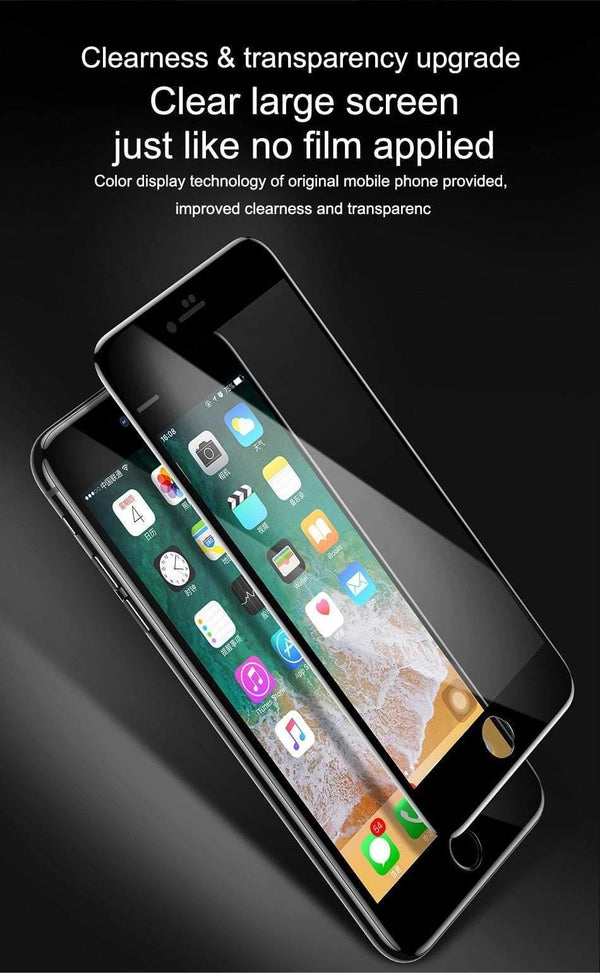 Planet Gates Baseus Protective Glass For iPhone 8 7 Plus Screen Protector 0.3mm Thin Full Coverage Tempered Glass For iPhone 7 7 Plus Glass