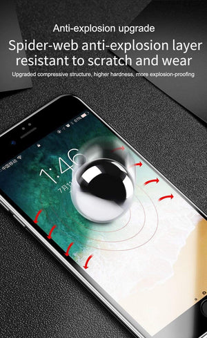 Planet Gates Baseus Protective Glass For iPhone 8 7 Plus Screen Protector 0.3mm Thin Full Coverage Tempered Glass For iPhone 7 7 Plus Glass