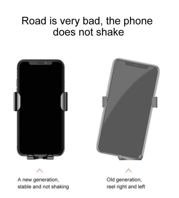 Planet Gates Baseus Qi Car Wireless Charger For iPhone 8 X XS Max XR Samsung Mobile Phone Charger 10W Fast Wireless Car Charging Mount Holder