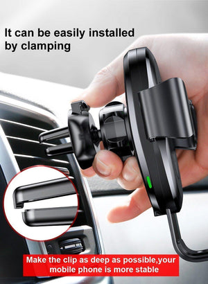 Planet Gates Baseus Qi Car Wireless Charger For iPhone 8 X XS Max XR Samsung Mobile Phone Charger 10W Fast Wireless Car Charging Mount Holder