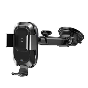 Planet Gates Baseus Qi Car Wireless Charger for iPhone Mobile Phone Charger Infrared Induction Fast Wireless Charging Car Phone Holder Stand