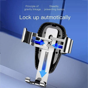 Baseus Qi Wireless Charger Car Phone Holder for iPhone 11Pro Samsung Mobile Phone Holder Stand Air Vent Mount Gravity Car Holder