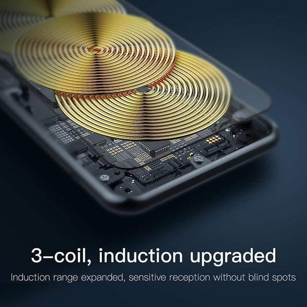 Baseus Qi Wireless Charger For iPhone Xs Max XR Samsung S9 Note 10 Xiaomi Desktop Wireless Charger Wireless Charging Pad Station