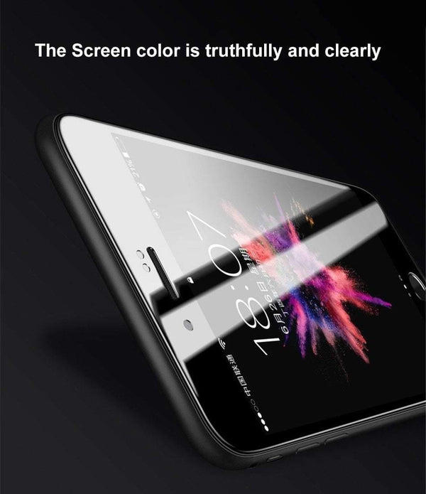Planet Gates Baseus Screen Protector For iPhone X 8 7 6 S 6S Plus Tempered Glass 0.23mm Soft PET 3D Curved Protective Glass Front Film