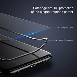 Planet Gates Baseus Screen Protector For iPhone X Tempered Glass Ultra Thin Anti Blue Light Full Screen Front Cover For iPhone X Glass Film