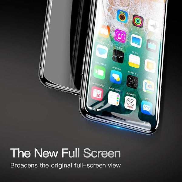 Planet Gates Baseus Screen Protector For iPhone X Tempered Glass Ultra Thin Anti Blue Light Full Screen Front Cover For iPhone X Glass Film
