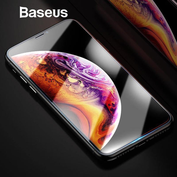 Planet Gates Baseus Screen Protector For iPhone Xs Max Xs XR Glass 0.3mm Thin 9H Tempered Glass For iPhone Xs Max X Protective Glass 2018
