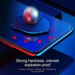 Planet Gates Baseus Screen Protector For iPhone Xs Max Xs XR Glass 0.3mm Thin 9H Tempered Glass For iPhone Xs Max X Protective Glass 2018