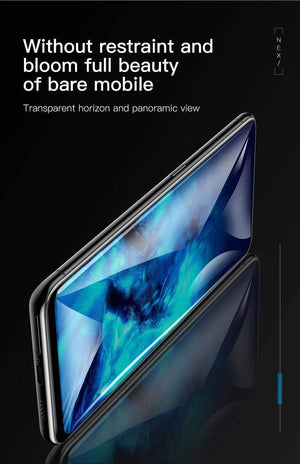 Planet Gates Baseus Screen Protector Tempered Glass For Vivo Nex Curved Edge HD Full Cover 0.3mm Protective Glass Toughened Film For Vivo Nex