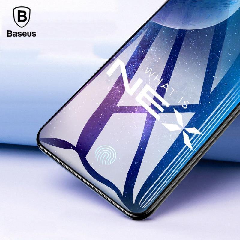 Planet Gates Baseus Screen Protector Tempered Glass For Vivo Nex Curved Edge HD Full Cover 0.3mm Protective Glass Toughened Film For Vivo Nex