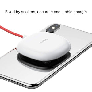 Baseus Spider Suction Cup Wireless Charger For iPhone XR XS Max Portable Fast Wireless charging Pad For Samsung Note 10 9 S9+ S8
