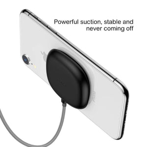 Baseus Spider Suction Cup Wireless Charger For iPhone XR XS Max Portable Fast Wireless charging Pad For Samsung Note 10 9 S9+ S8