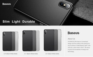 Planet Gates Baseus Super Super Thin Wing Case For iPhone Xs Xs Max XR 2018 Cases Hard PP Back Phone Accessories For iPhone Xs Xs Max Cover