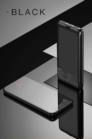 Planet Gates Baseus Tmall Cat Logo 10000mah Qi Wireless Charger Power Bank For iPhone Xiaomi mi Poverbank External Battery Wireless Powerbank