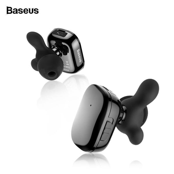 Planet Gates Baseus TWS Bluetooth Earphone For Phone In-Ear Dual True Wireless Earbuds With Mic Intelligent Touch Handsfree Business Headset